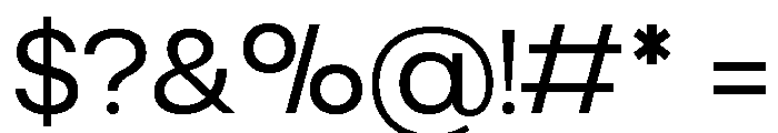 Meronny Regular Font OTHER CHARS