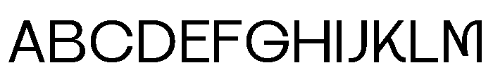 Meronny Regular Font UPPERCASE
