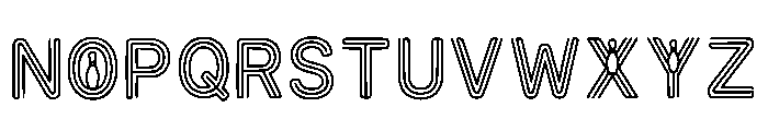 Merop Regular Font UPPERCASE