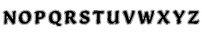 Merope Regular Font LOWERCASE