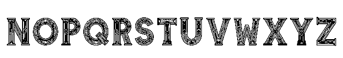 Merrill Regular Font LOWERCASE