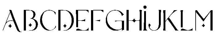 Merrivelle Font UPPERCASE