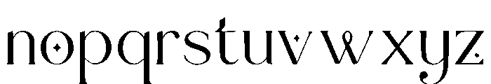 Merrivelle Font LOWERCASE