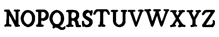 Merriweather Font UPPERCASE