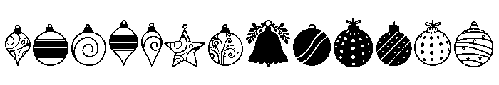 Merry Baubles FONT