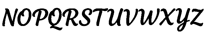 Merry Berry Solid Font UPPERCASE