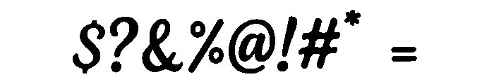 Merry Berry Font OTHER CHARS