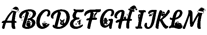 Merry Berry Font UPPERCASE