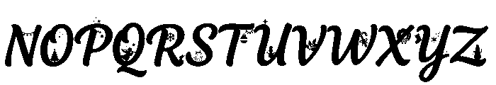 Merry Berry Font UPPERCASE