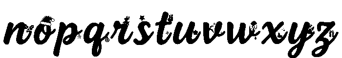 Merry Berry Font LOWERCASE