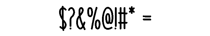 Merry Blessings Font OTHER CHARS