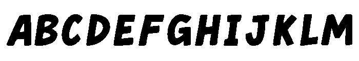 Merry Candy Regular Font UPPERCASE