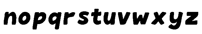 Merry Candy Regular Font LOWERCASE