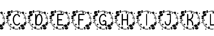 Merry Cheer Monogram FONT