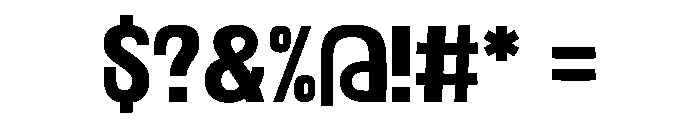Merry Chunky Regular Font OTHER CHARS