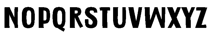 Merry Chunky Regular Font UPPERCASE