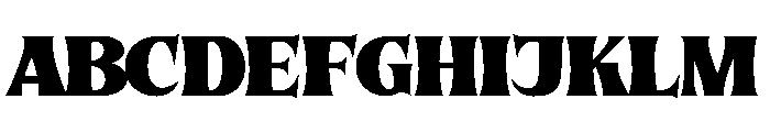 Merry Coldness Font UPPERCASE
