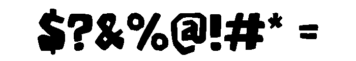 Merry Cuts Regular Font OTHER CHARS