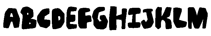 Merry Cuts Regular Font UPPERCASE