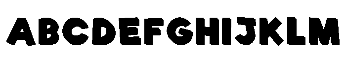 Merry Disney Regular Font UPPERCASE