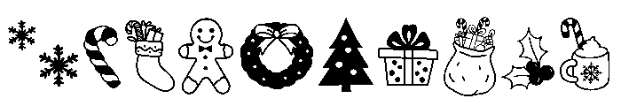 Merry Goosemas Font OTHER CHARS