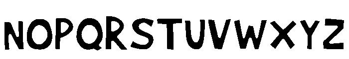 Merry Grinch Regular Font LOWERCASE