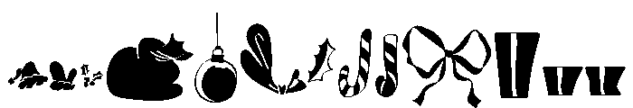 Merry Grinchmas Bold Font LOWERCASE