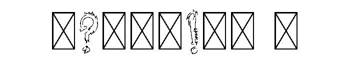 Merry Grinchmas Whimsy Font OTHER CHARS