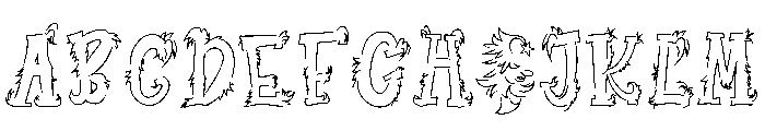 Merry Grinchmas Whimsy Font UPPERCASE