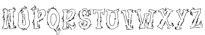 Merry Grinchmas Whimsy Font UPPERCASE