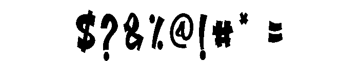 Merry Grinchmas Font OTHER CHARS
