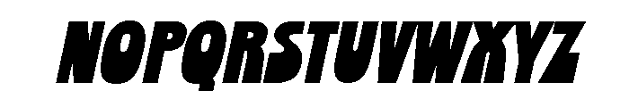 Merry Italic Font UPPERCASE