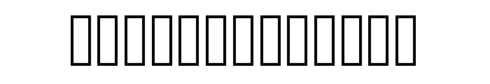 Merry Letters Font LOWERCASE