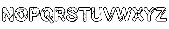 Merry Lights Font UPPERCASE