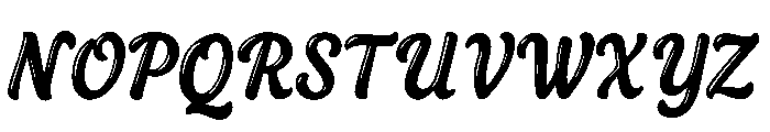 Merry Lines Font UPPERCASE