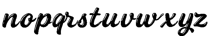 Merry Lines Font LOWERCASE
