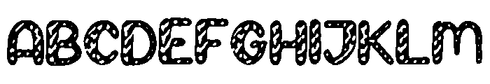 Merry_Makers Font UPPERCASE