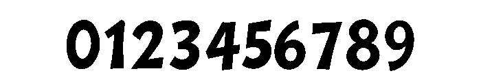 Merry Misfit Font OTHER CHARS