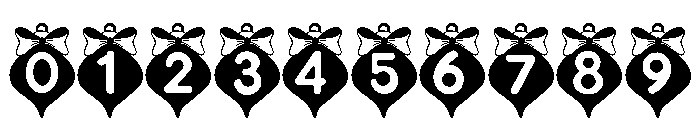 Merry Ornament Font OTHER CHARS