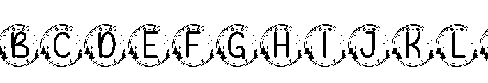 Merry Sparkle Monogram FONT