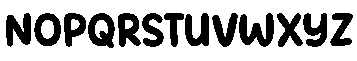 Merry Sprinkles Regular Font UPPERCASE