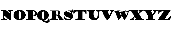 Merry Stripes Font LOWERCASE