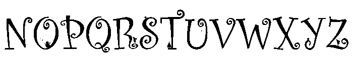 Merry Tales Font UPPERCASE