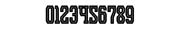 Merry Varsity Regular Font OTHER CHARS