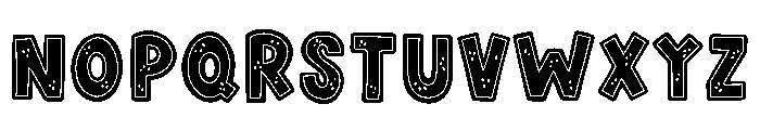 Merry ginger Font LOWERCASE