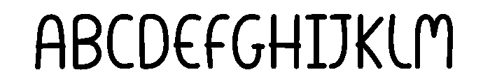 MerryMint Font UPPERCASE