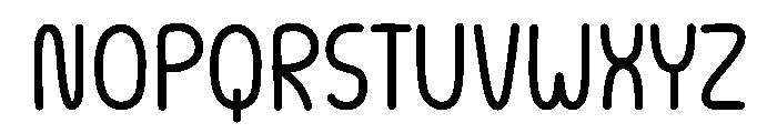 MerryMint Font UPPERCASE