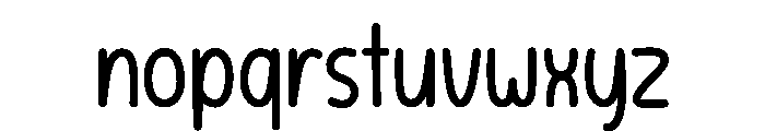 MerryMint Font LOWERCASE