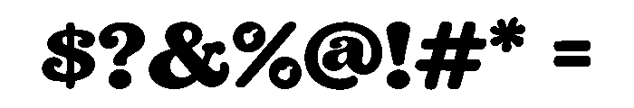 Merrycrest Regular Font OTHER CHARS