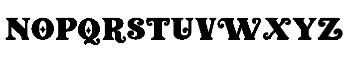 Merrycrest Regular Font UPPERCASE